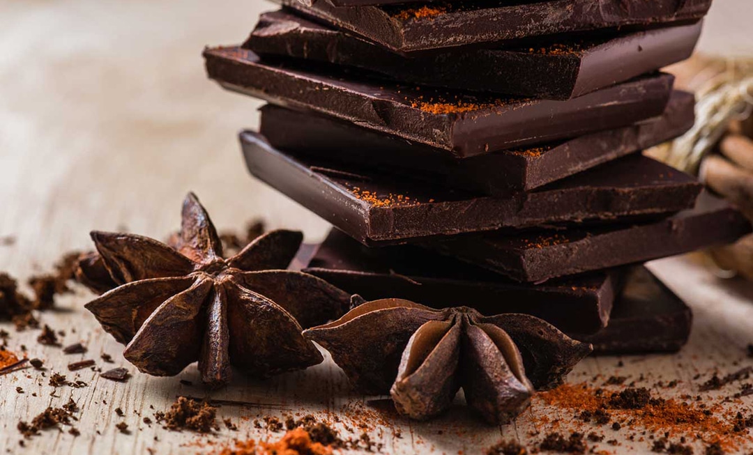 Chocolate with Anise Star